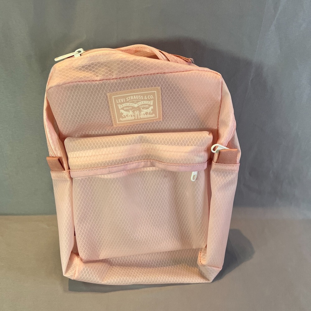 Levi's San Francisco Kids Backpack Pink Padded Shoulder Adjustable Strap Bag